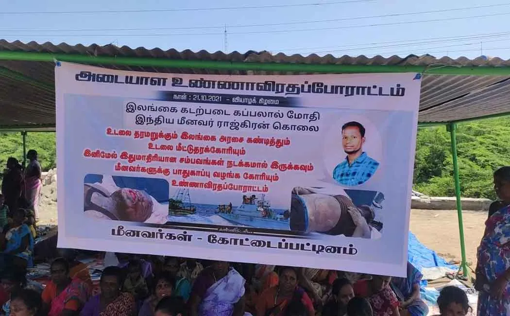 fisherman passed away and fishers involved in struggle