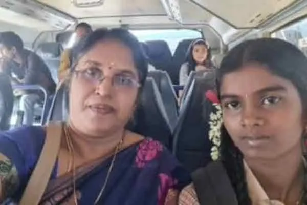 ariyalur vanavanallur school students flight journey
