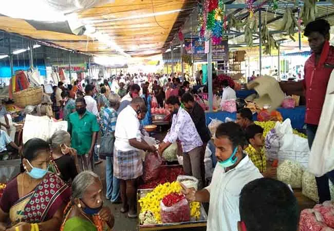  Festival Salem market flowers rise in price; Kundamalli 1,000 kg!