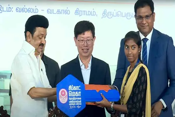 CM mk stalin opened Residence for women workers 