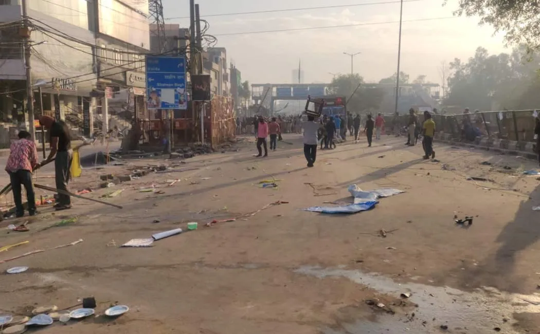 ShaheenBagh cleared by police 