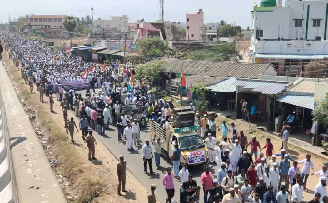 caa rally in dindigul