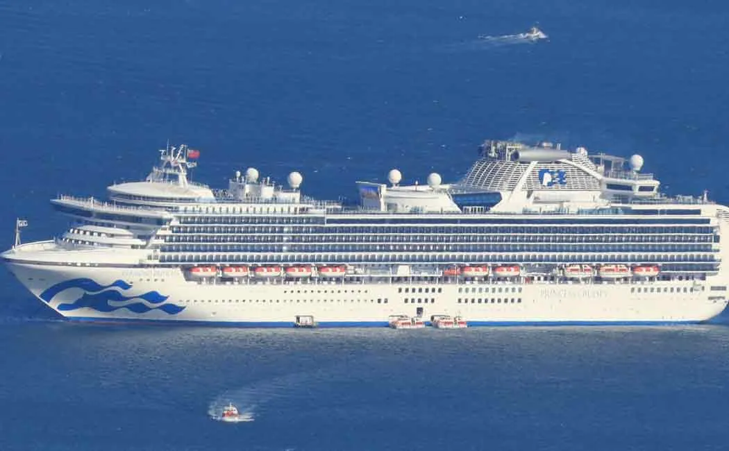 seven indians infected by corona in diamond princess cruise