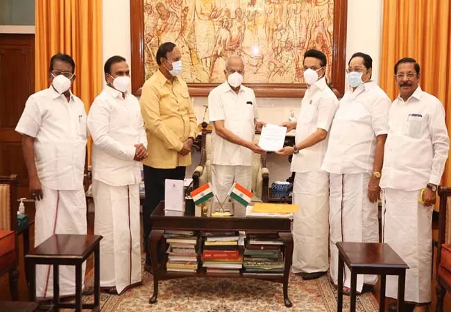 after governor meet dmk mkstalin press meet 