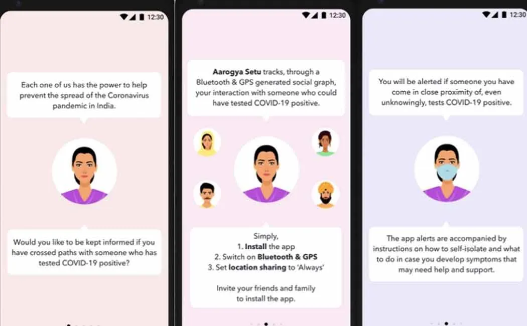 aarogya setu and other apps to track corona virus infos