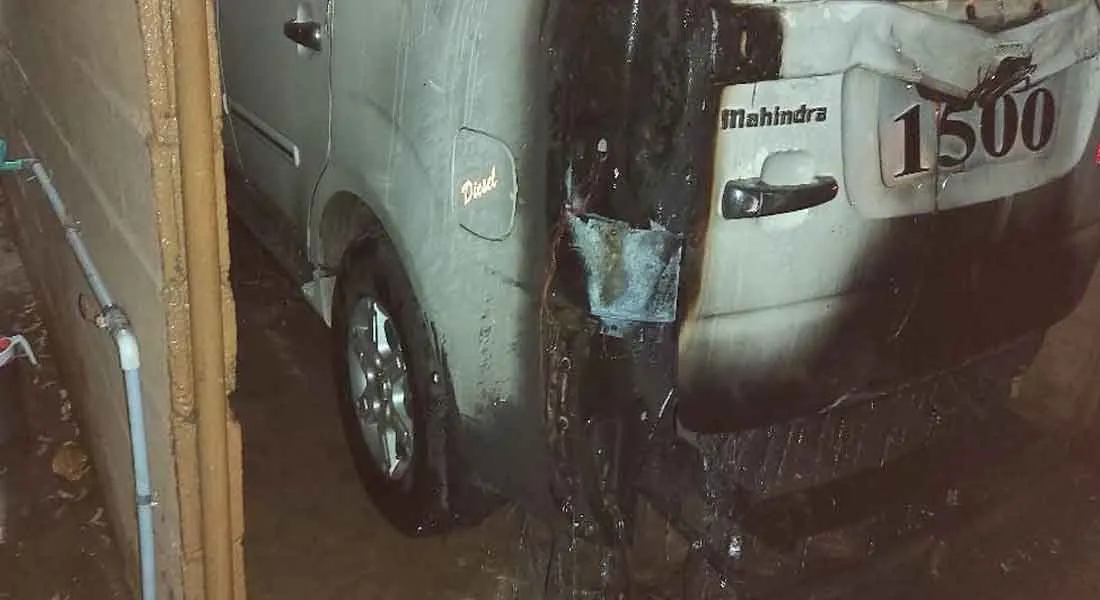  Petrol bombs on retired officer's home in Neyveli