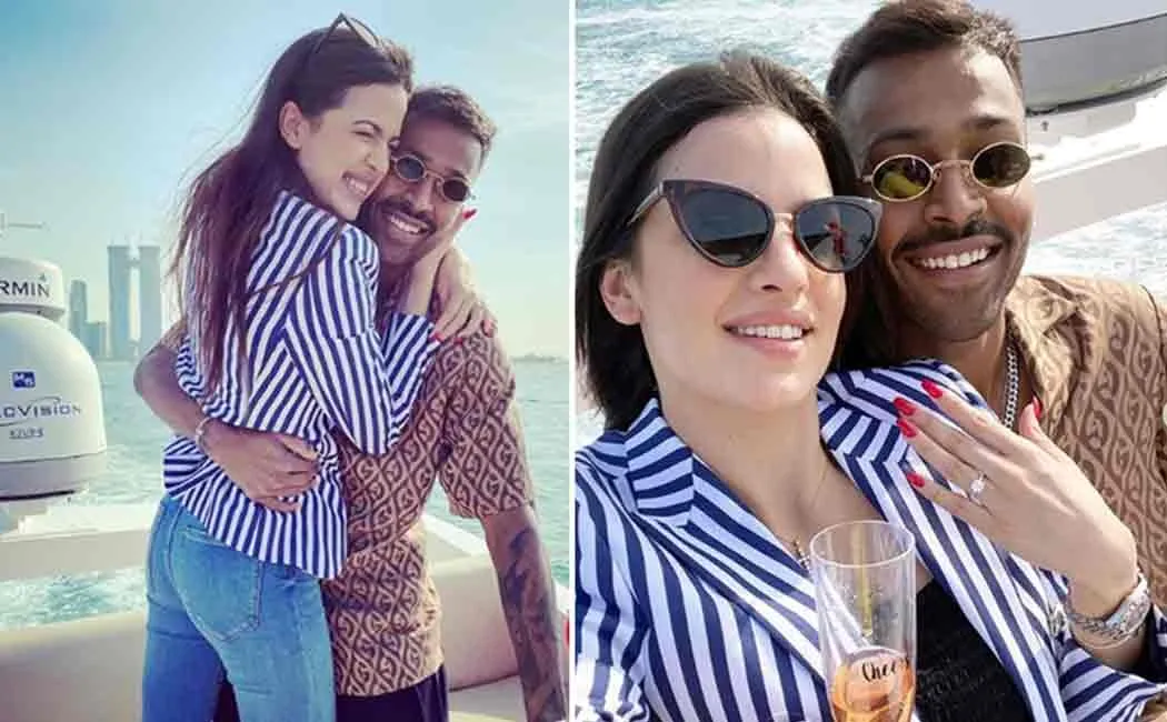 hardik pandya got hitched with actress natasha 