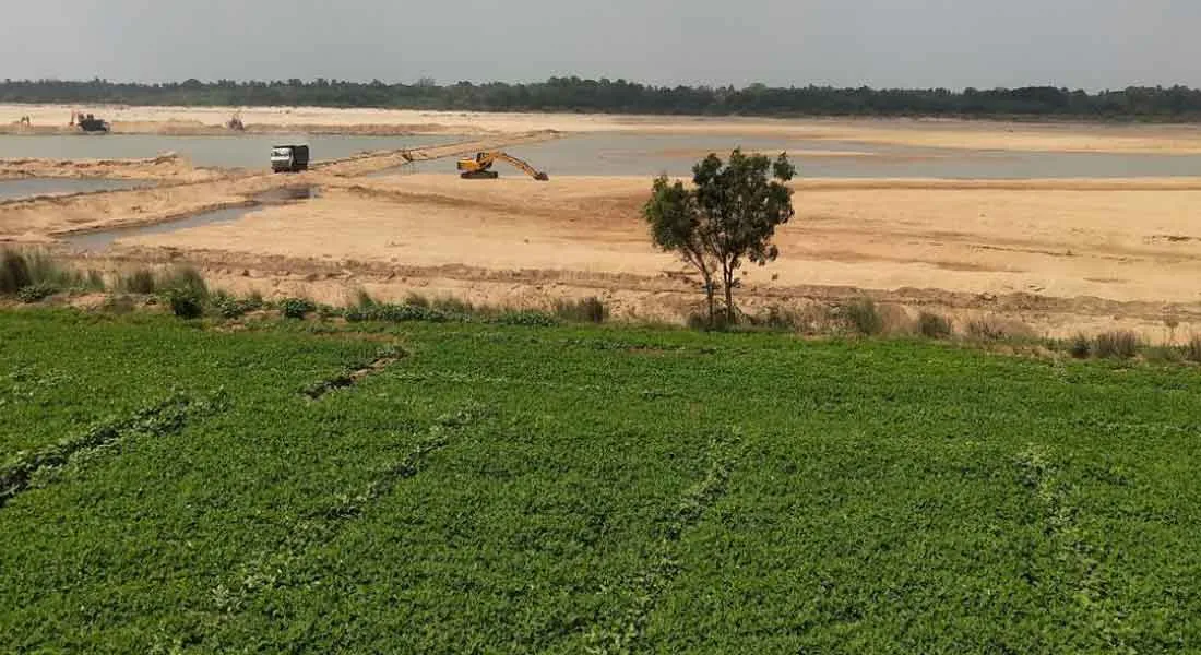 Sand burglary on a protected farm