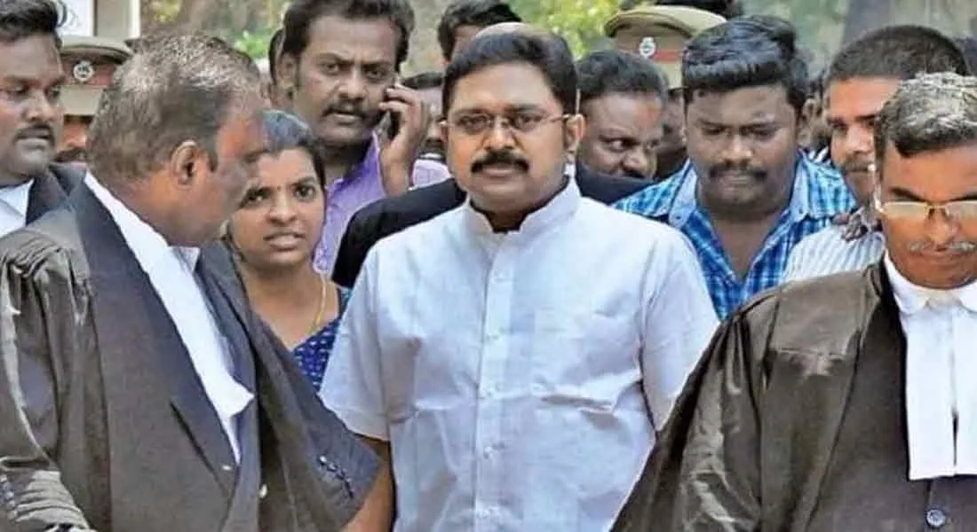 TTV Dinakaran case -Administration order to respond!