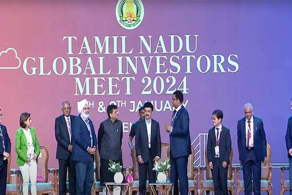 Chief Minister M.K. inaugurated the World Investors Conference. Stalin