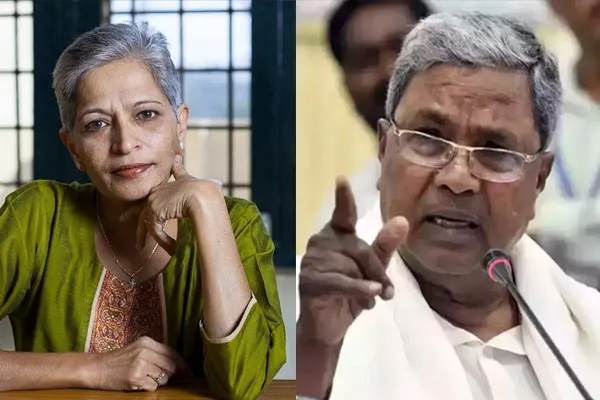 Gauri Lankesh case and karnataka Cm siddaramaiah Order to set up a special court!