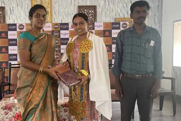 Farmer daughter achieves first place in Group 1 exam Minister praises her achievement