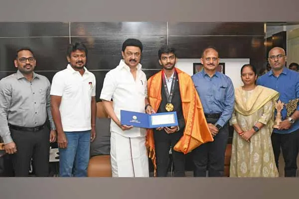 Chief Minister praises Minister Udayanidhi Stalin