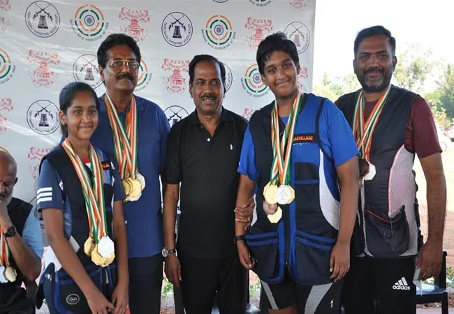 chennai rifle club gold medal for yougsters 