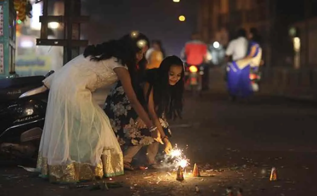 rajasthan cm bans crackers for this diwali