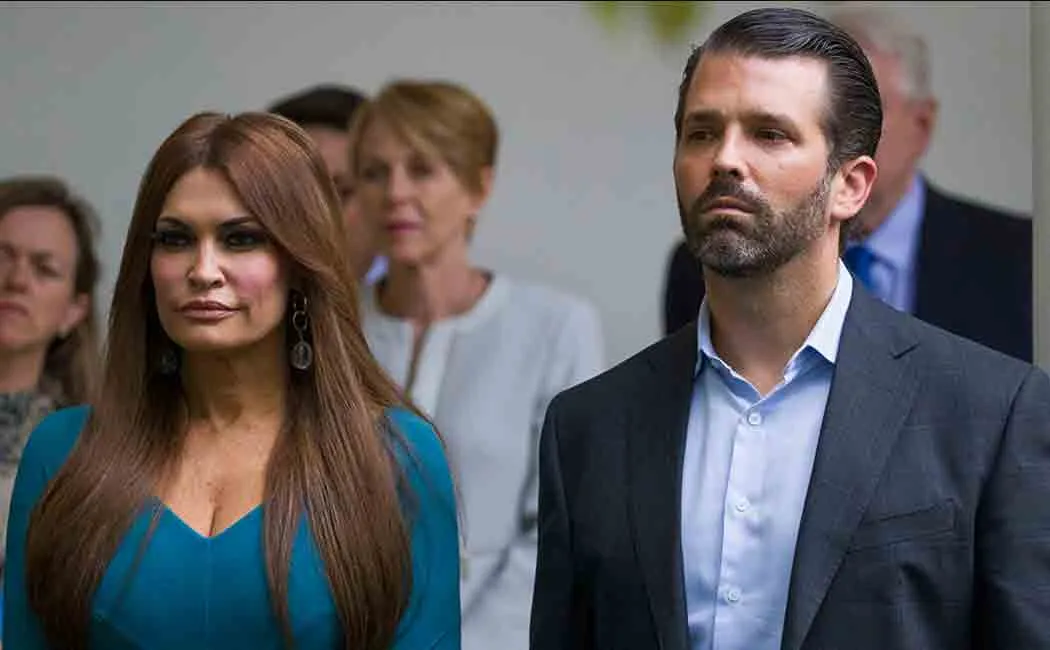 trump junior's girlfriend tested positive for corona