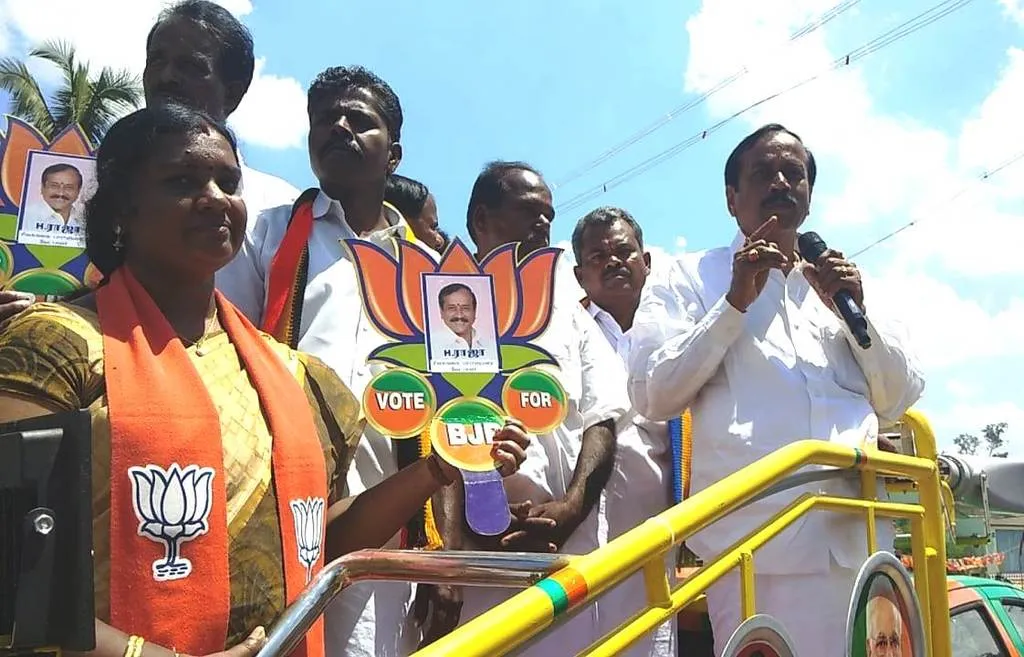  Even if Modi cameTamilnadu 2 times, the polls will change - H Raja