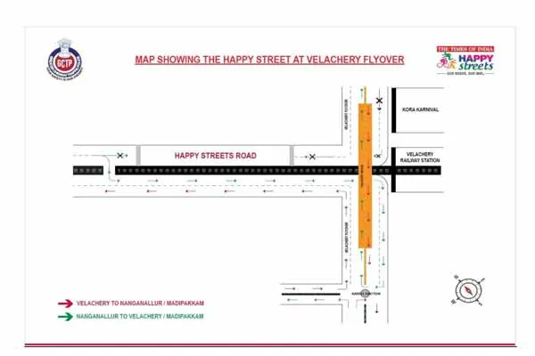 Traffic change in Chennai Police announcement