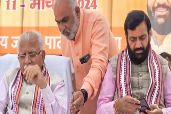 BJP government to lose power? in haryana Independent MLAs who withdrew support