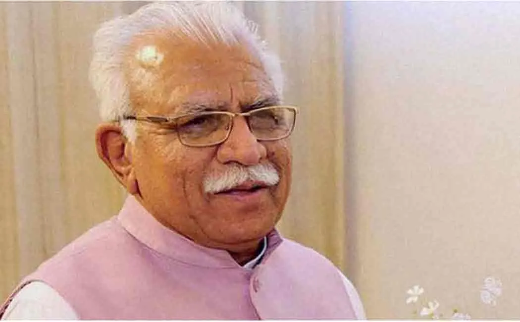 haryana chief minister controversial speech about farmers