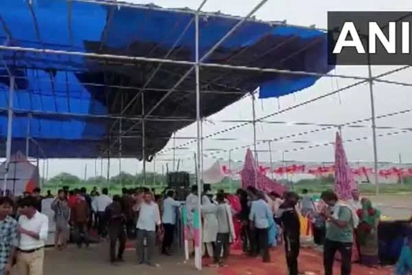 incident for Crowd at religious events in Hathras at Uttar Pradesh