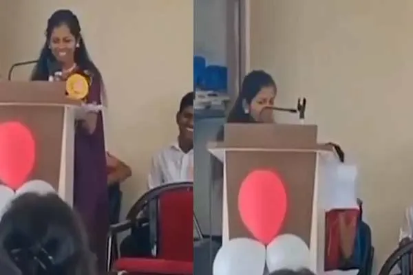 Student who spoke happily at the farewell event suddenly faints and passed away in maharashtra