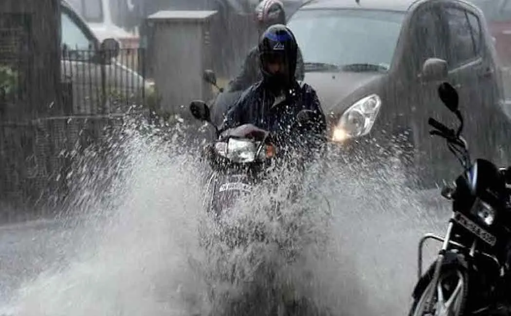 heavy rain