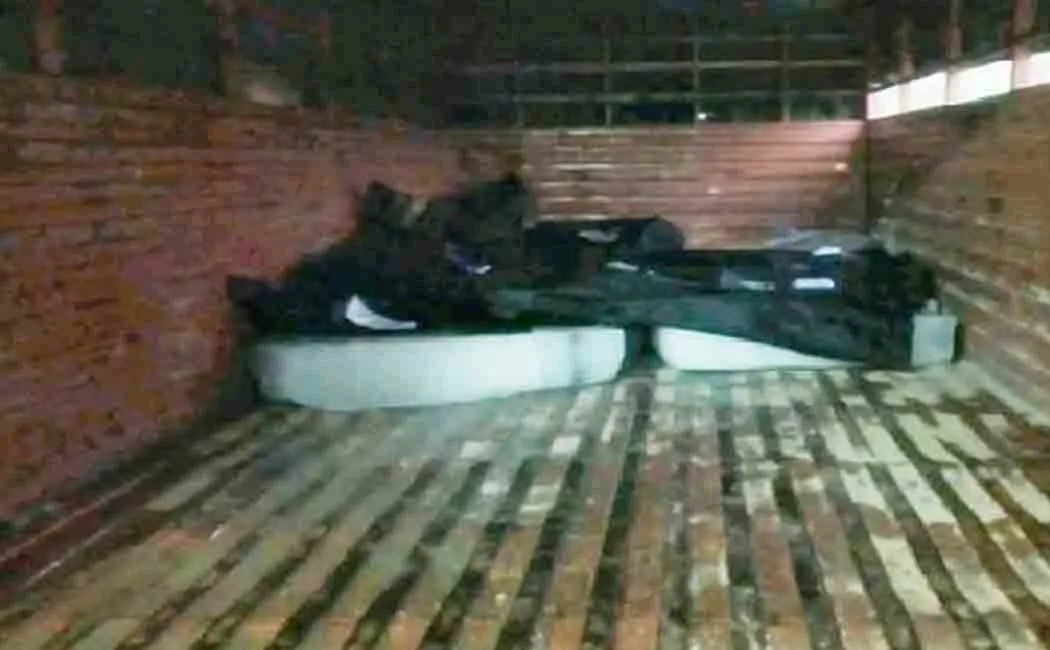 migrant workers bodies sent via lorry in uttarpradesh