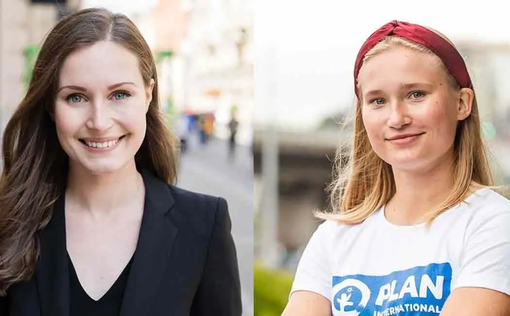 teenager becomes one day pm of finland