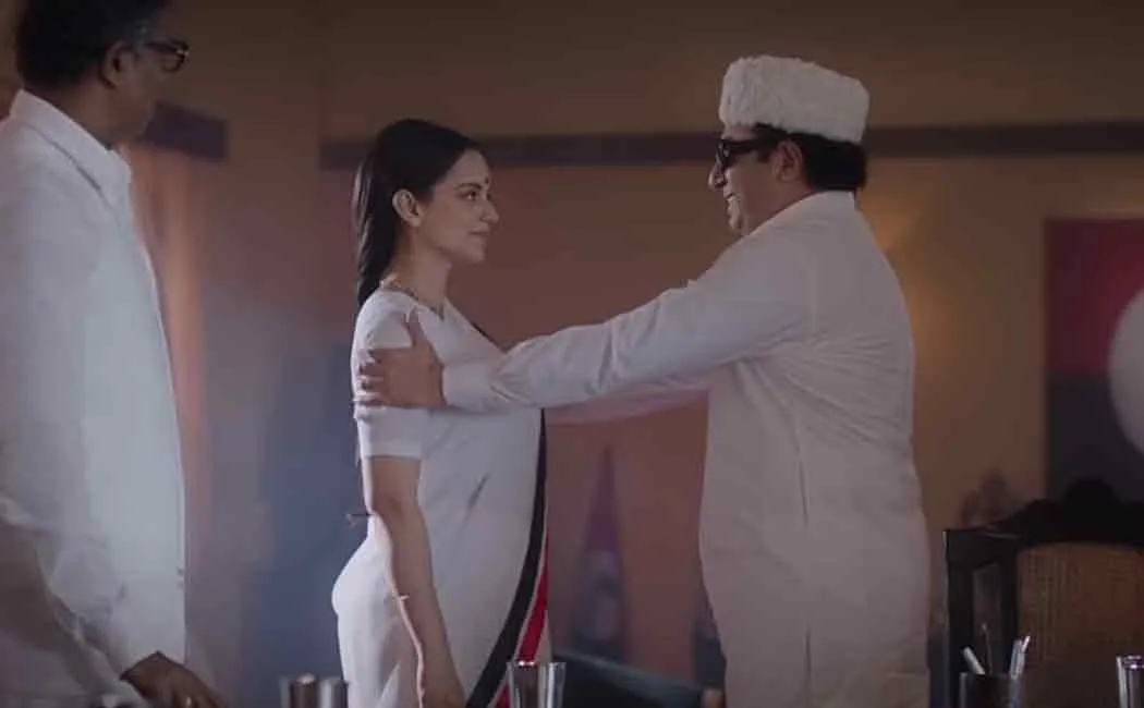 kangana ranaut and arvind samy starring thalaivi movie review