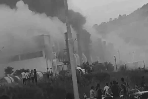Hosur near Nagamangalam cell phone manufacturing company incident 