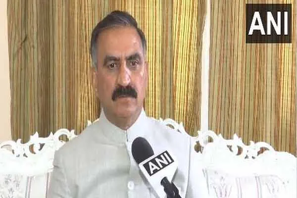 BJP to topple the Congress governt in Himachal says cm