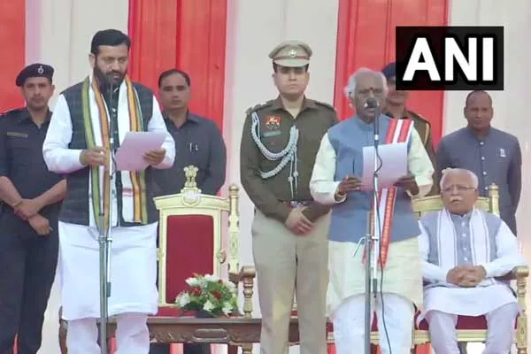 A turbulent political environment; New Chief Minister sworn in in Haryana!
