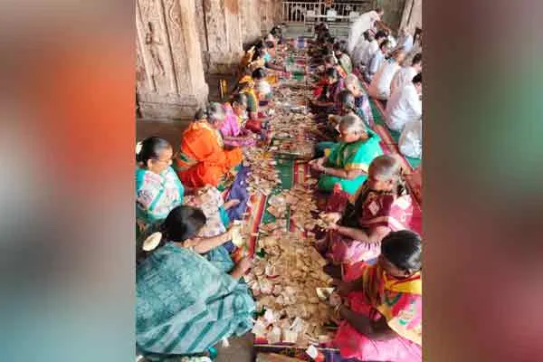 trichy samayapuram mariamman temple donation counting 