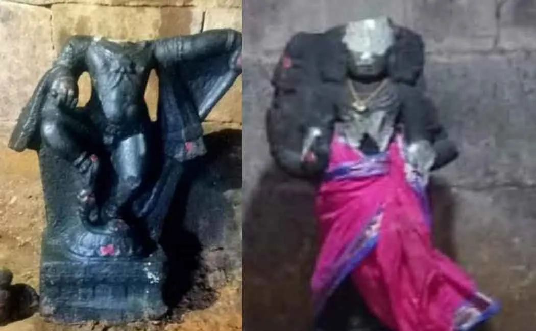 Demolition of ancient temple idols ... Request for action 