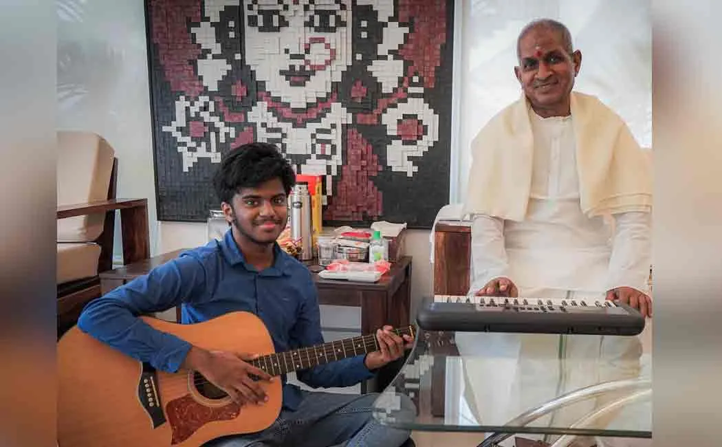 lydian nadhaswaram talk about Ilaiyaraaja