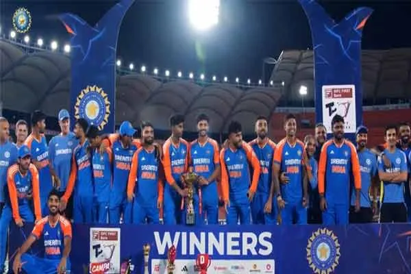 IND vs BAN  India wins the series