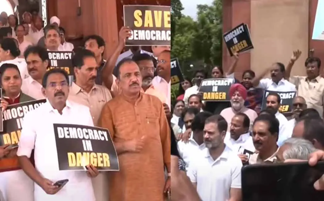 Adhir Ranjan Chowdhury suspension issue India's allies are in action