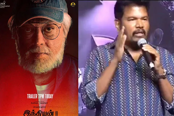 Shankar on Indian 2 to praise kamalhaasan