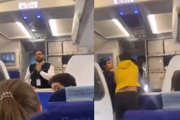delayed flight; What the traveler did in a fit of rage