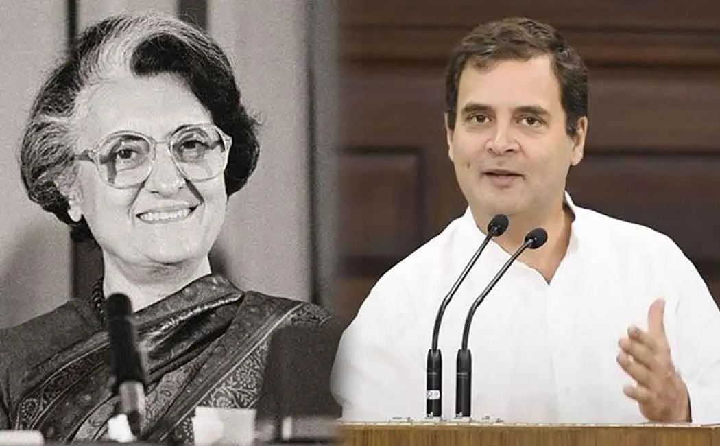 indira gandhi rahul gandhi