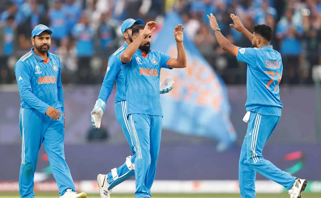 IND vs NZ: Shami's World Cup record live score update Mitchell batting