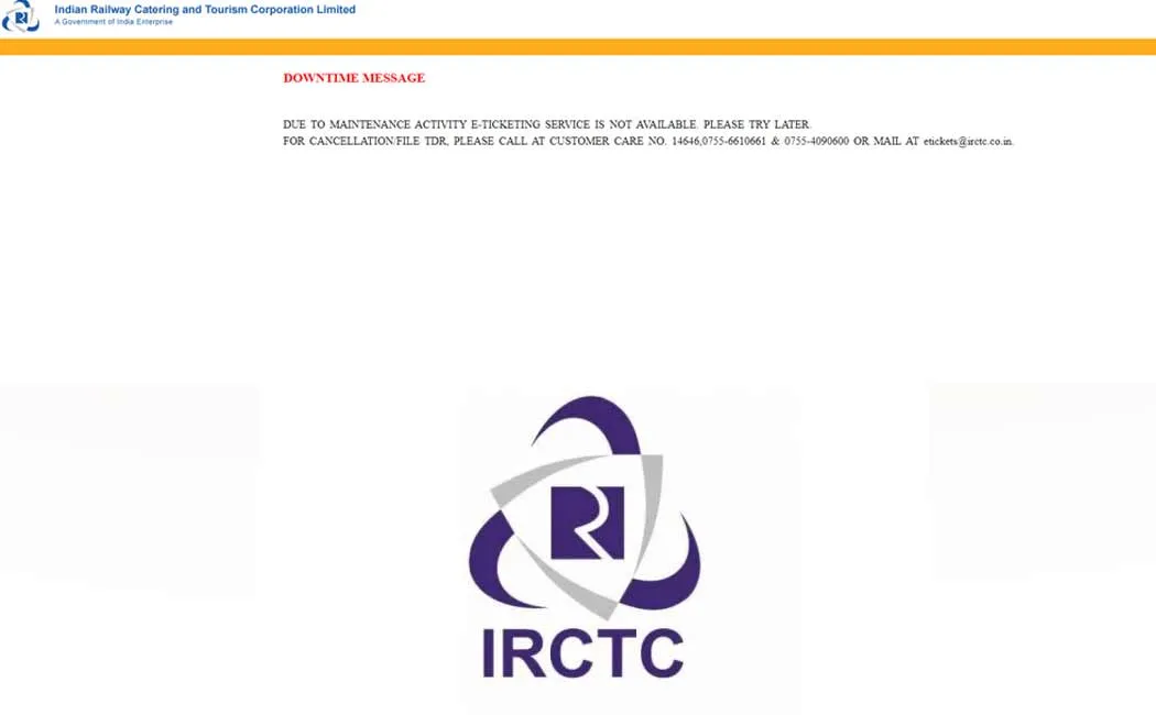 IRTC website is down