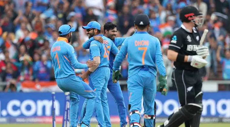 INDIA VS NEW ZEALAND SEMI FINAL MATCH NEW ZEALAND WIN