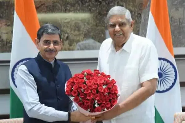 Governor R.N. Ravi meets Vice President Jagdeep Dhankhar!