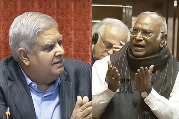 Kharge obsession in Parliament to Rajya sabha chairman Jagdeep dhankhar
