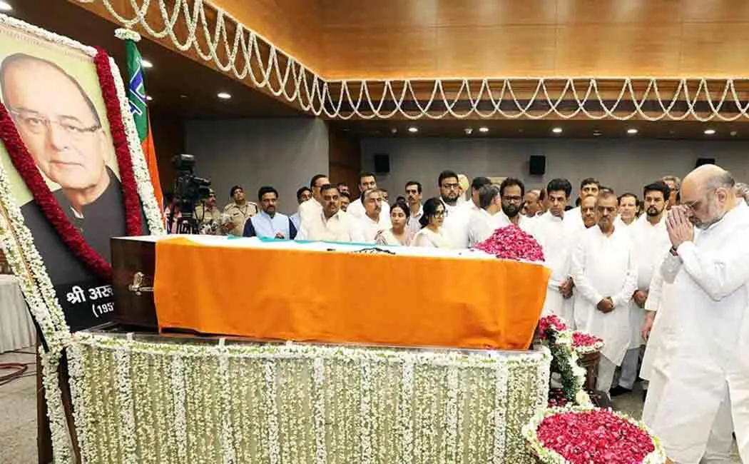 cellphones missing in arun jaitley funeral