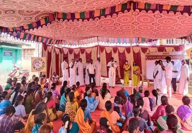 makkal grama sabha dmk in salem 