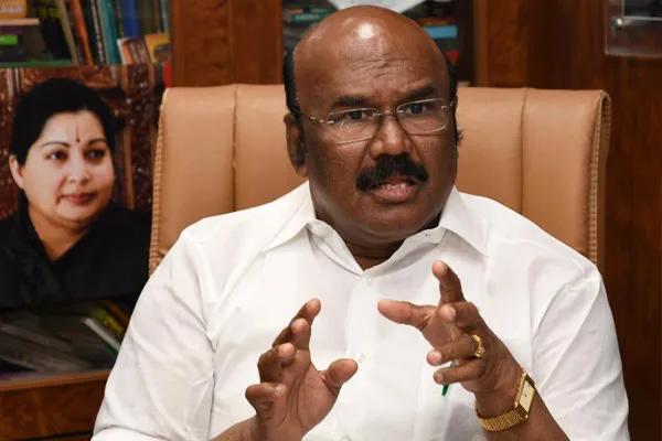 Former Minister Jayakumar condemns tamil actors
