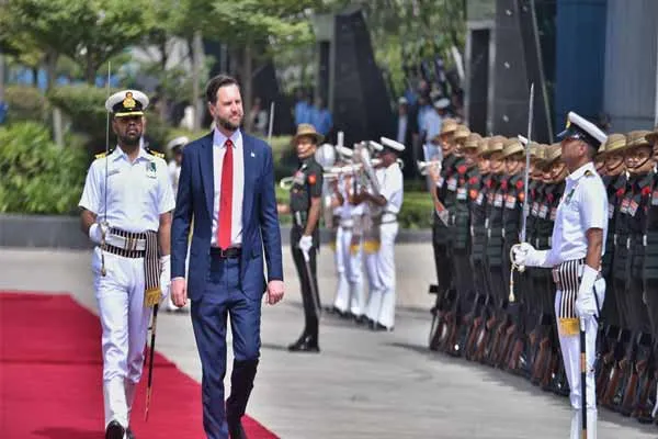 US Vice President JD Vance visits India